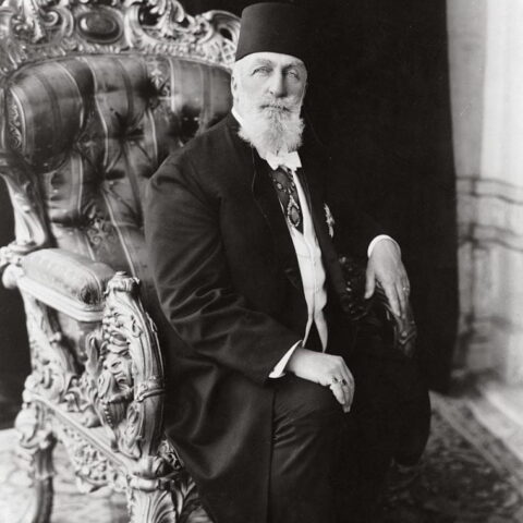 Osmanlı İmparatorluğu'nun son halifesi Abdülmecid Efendi'nin portresi.