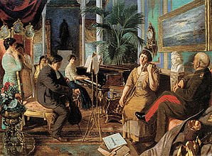 Haremde Beethoven, 1915, İstanbul Resim ve Heykel Müzesi