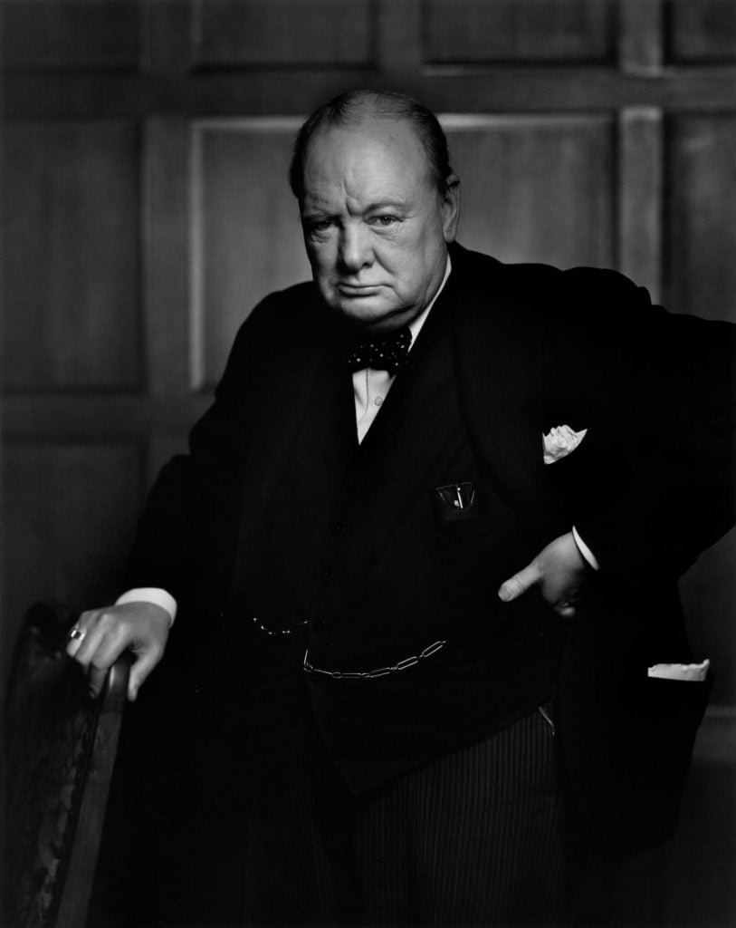 Yousuf Karsh, Winston Churchill // 1941