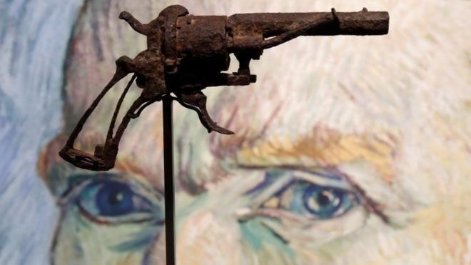 Van Gogh'un kendini vurduğu Lefaucheux marka silah 162 bin 500 euroya satıldı!