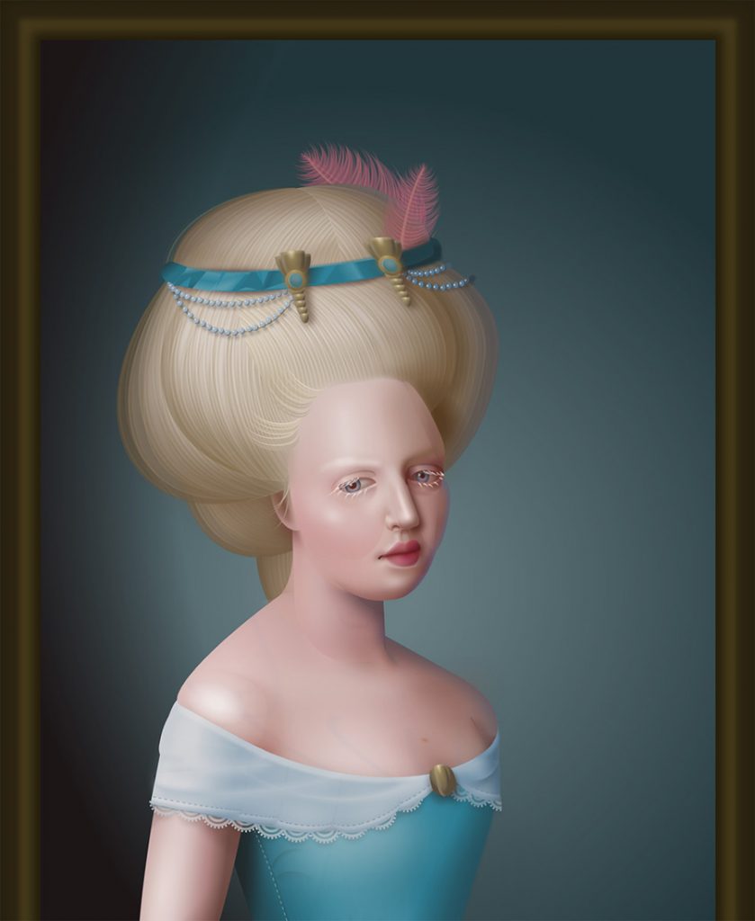 Diana Smith, CSS ile Barok portreler