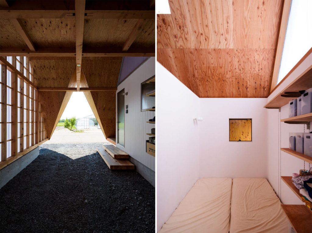 Takeru Shoji Architects, tarafından tasarlanan minimalist Japon evi