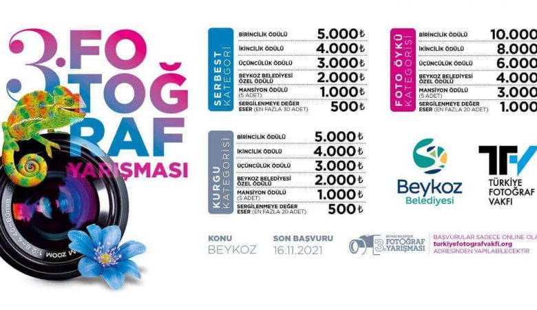 Beykoz Belediyesi 3. Fotoğraf Yarışması Başlıyor!
