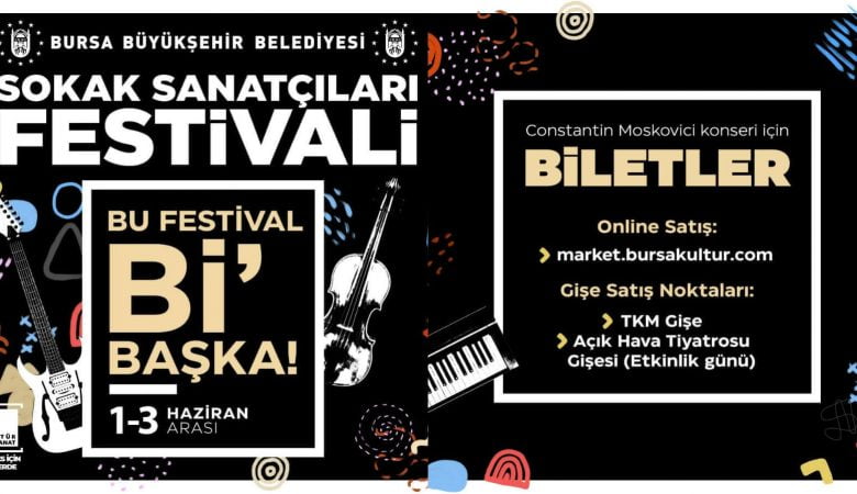 Bursa Sokak Sanatçıları Festivali İle Sokaklar Müziğin Ritmiyle Şenlenecek!
