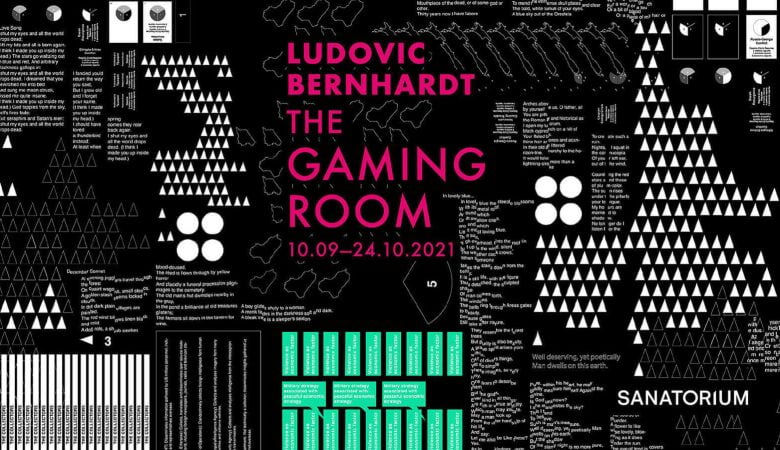 Ludovic Bernhardt'ın Sanatorium'daki Kişisel Sergisi: "The Gaming Room"