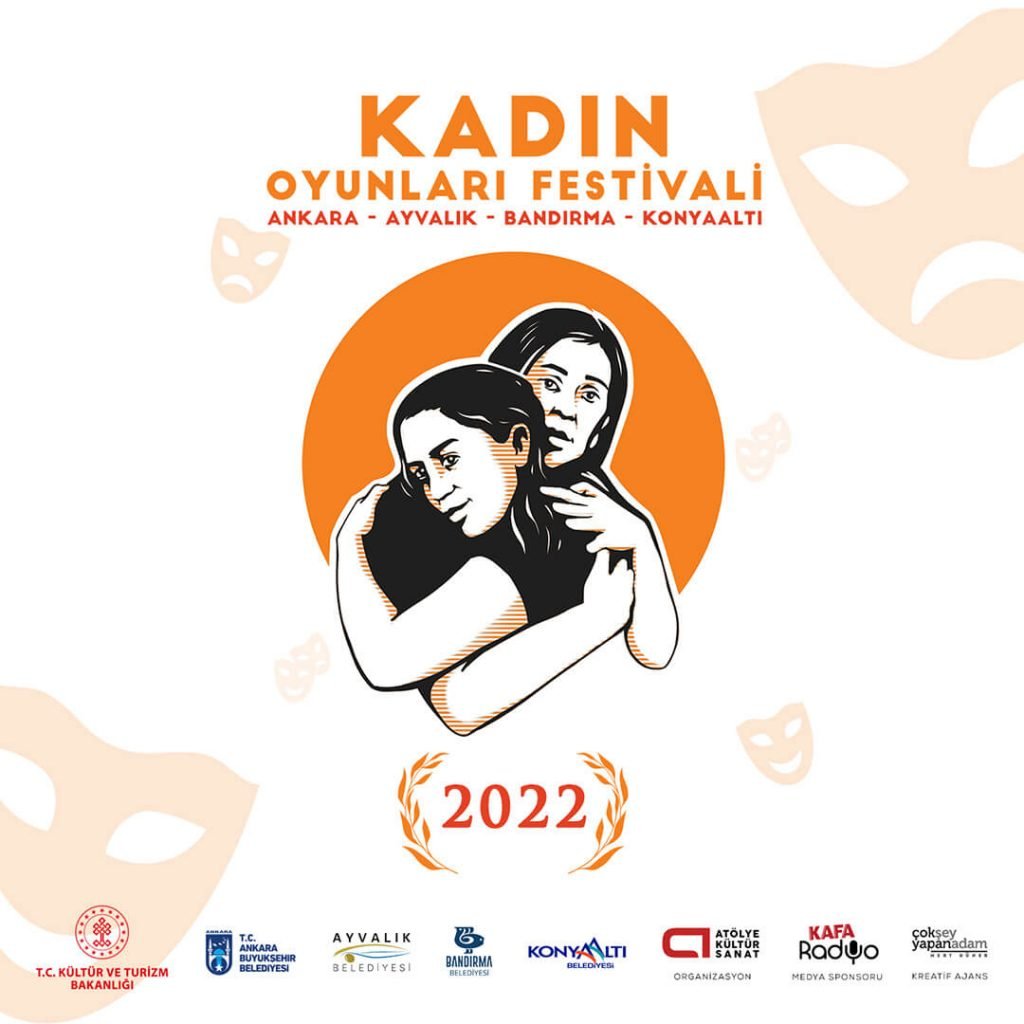 Kadın Oyunları Festivali 2022 Afiş