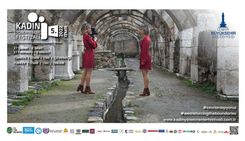 5. Uluslararası Kadın Yönetmenler Festivali Yatay Afiş