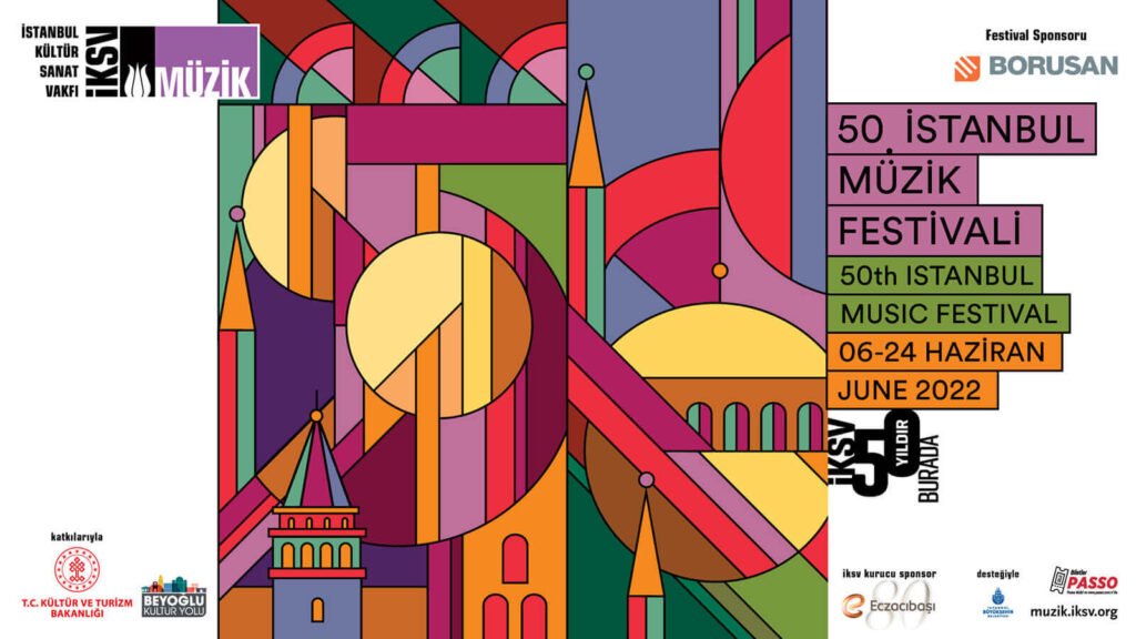 50. İstanbul Müzik Festivali Afiş
