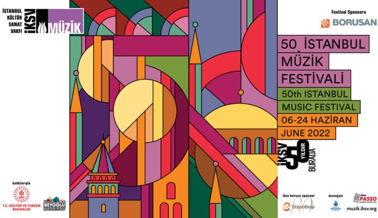 50. İstanbul Müzik Festivali Afiş