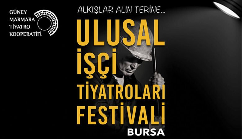 Ulusal İşçi Tiyatroları Festivali Afişi
