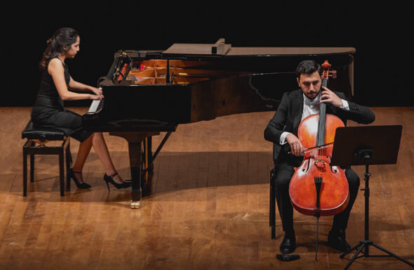 Viyolonsel-Piyano Duo Türk Besteciler Konseri Müze Evliyagil’de