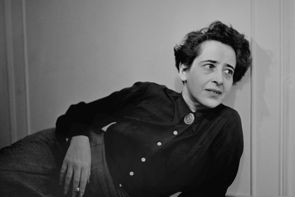 Hannah Arendt. Fred Stein Archive/Archive Photos/Getty Images