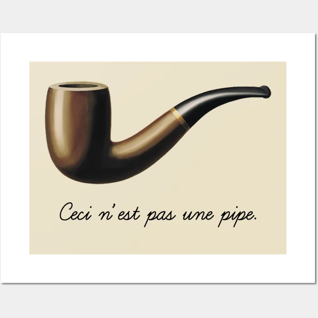 Ceci n’est pas une pipe, René Magritte