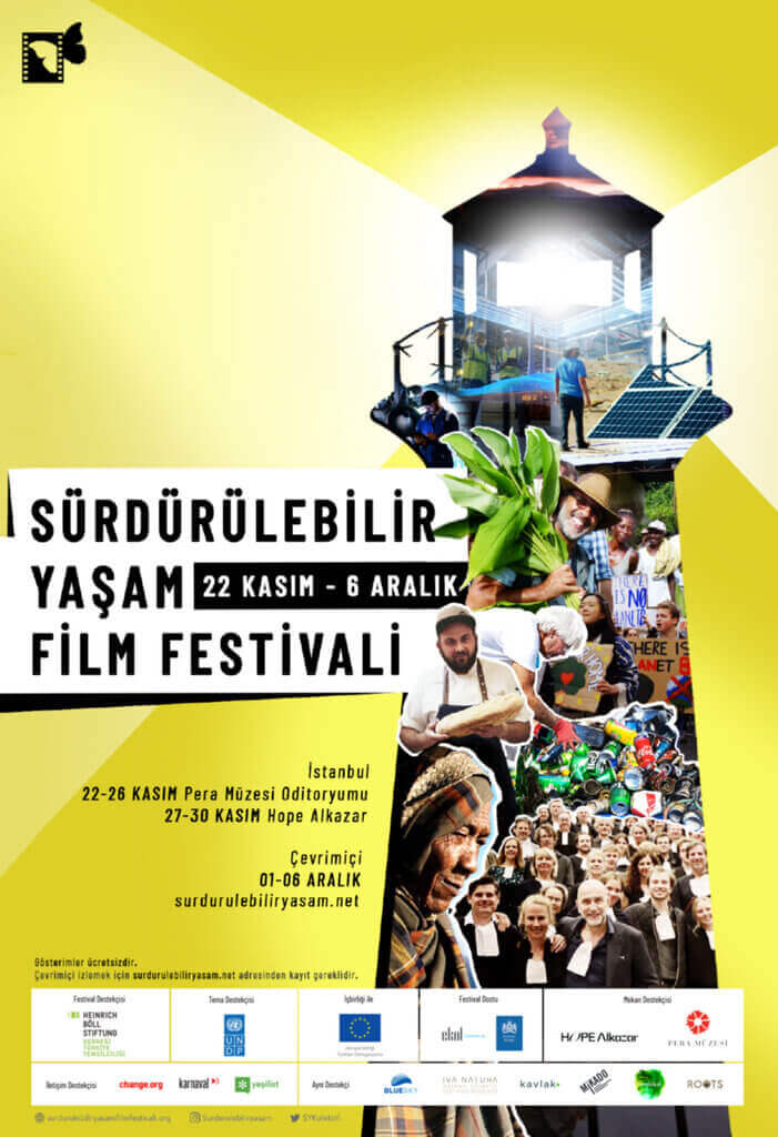 Sürdürülebilir Yaşam Film Festivali 2022 Afişi