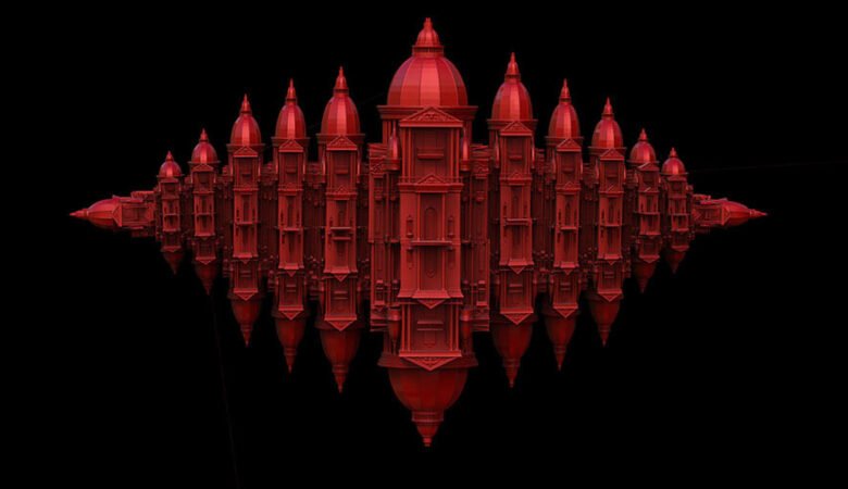 Bilal Hakan Karakaya, Görünmez Kentler / Invisible Cities, Lightbox-3D Lenticular, 122h x 62w x 6cm, Anna Laudel Istanbul
