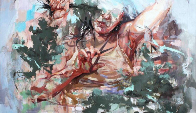 Sema Maşkılı, My Life My Rules - Benim Hayatım Benim Kurallarım - 2023 Oil on canvas 85x110cm