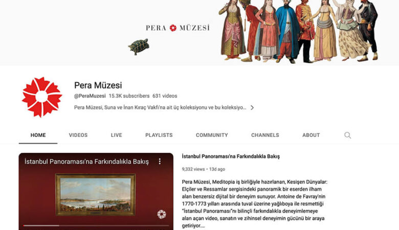 Pera Müzesi Web