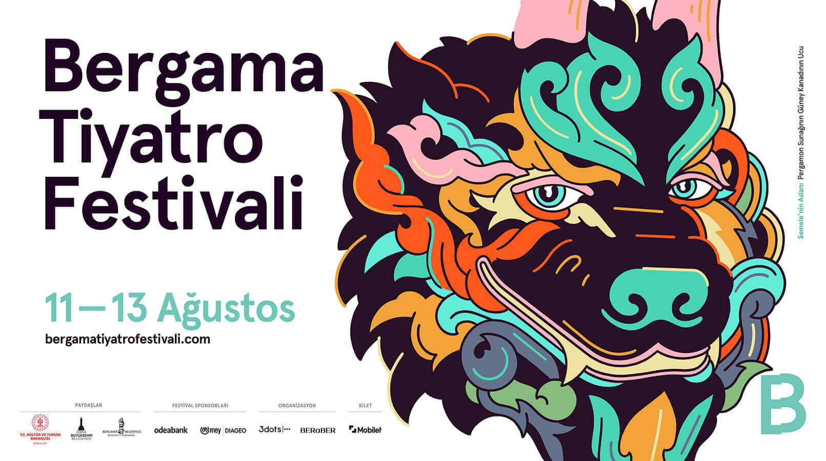 Bergama Tiyatro Festivali 2023 Afişi