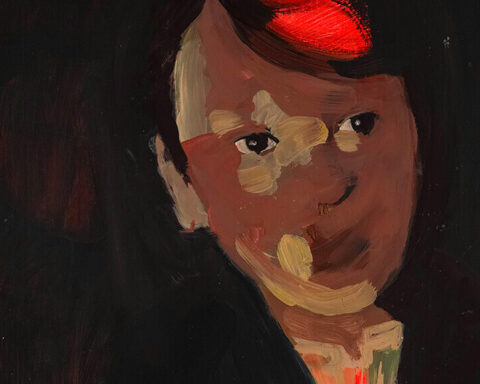 Ramize Erer, İsimsiz | Untitled, Tuval üzerine yağlı boya | Oil on canvas, 33*24 cm Fotoğraf: Barek