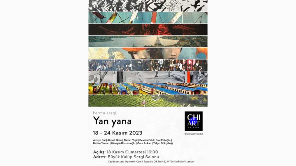 "Yan Yana" Adlı Karma Sergi Chi Art Gallery'de