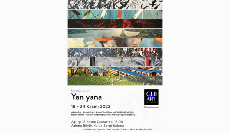 "Yan Yana" Adlı Karma Sergi Chi Art Gallery'de