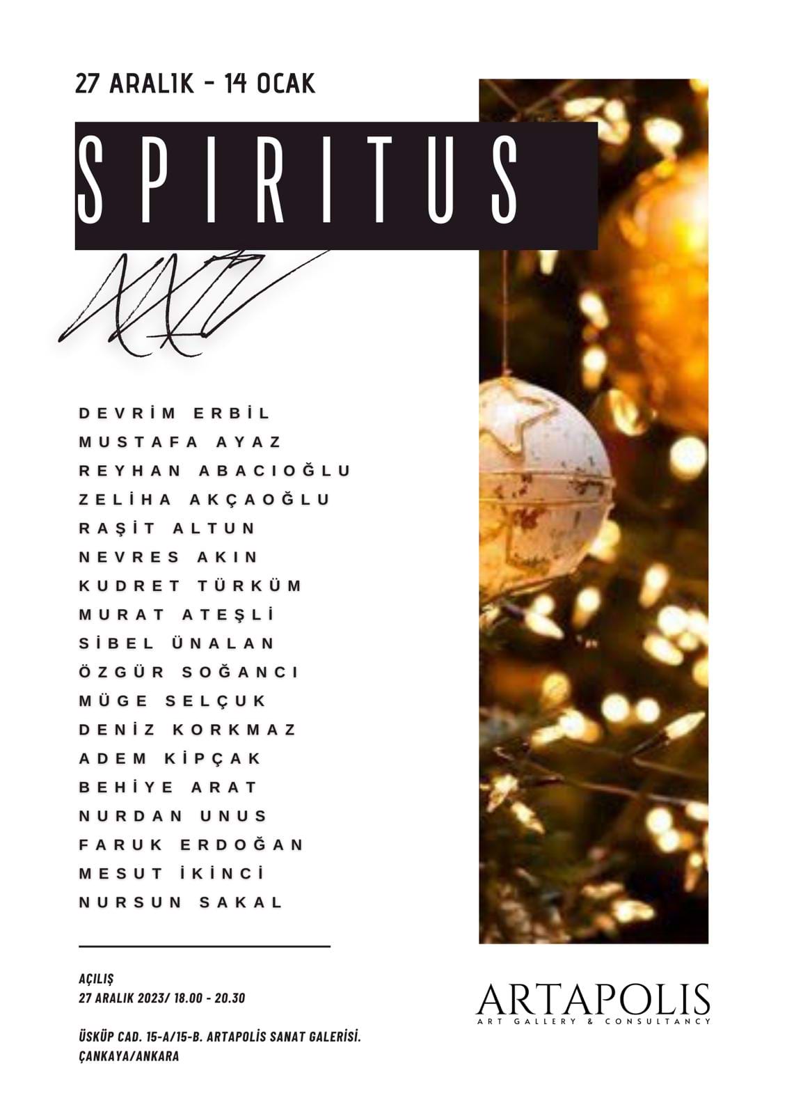 "Spiritus XXIV" Afiş