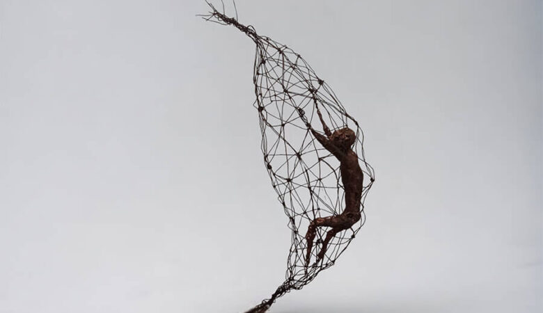 Emre Bulut, Untitled, Metal, 80x70x20 cm, 2023