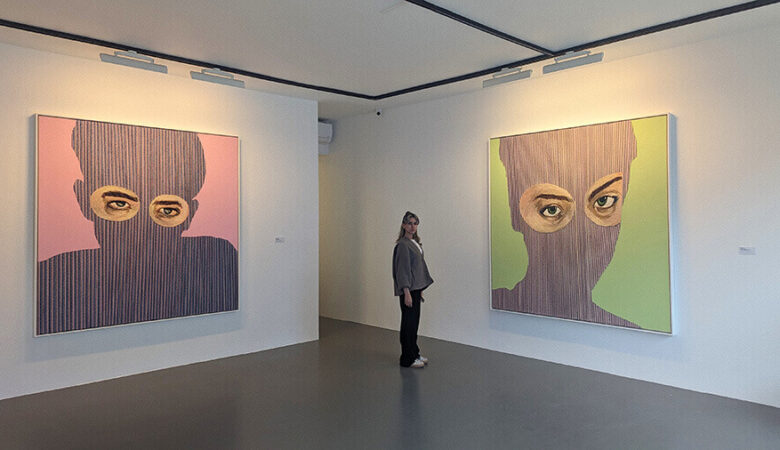 Melike Kuş, “Eye to Eye in Dystopia” Sergisi, 2023 Merdiven Art Space