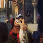 Romeo ve Juliet Ressam:Francesco Hayez