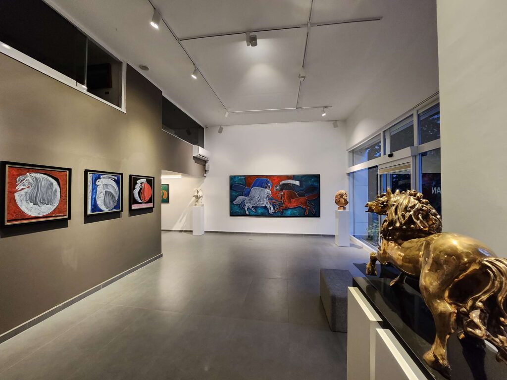 Süleyman Saim Tekcan'ın "Dörtnala" Sergisi Gallery 11.17'de