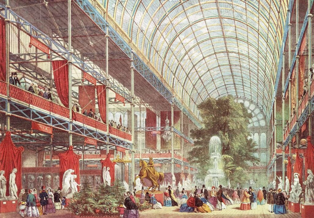 The Great Exhibition opening ceremony, 1851 © The Hearsum Collection