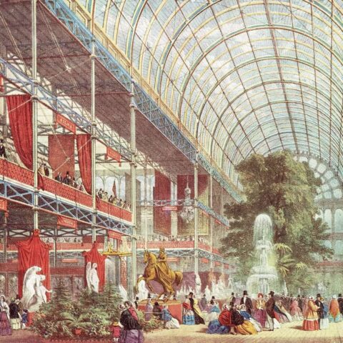 The Great Exhibition opening ceremony, 1851 © The Hearsum Collection