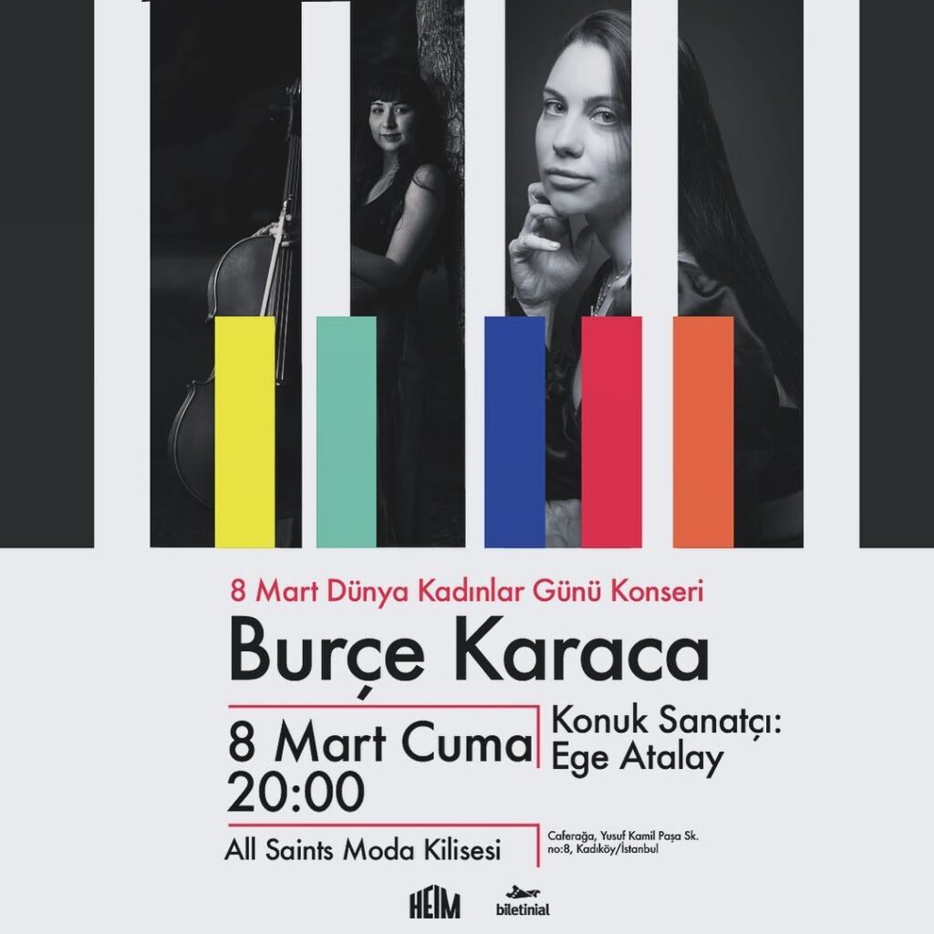 Burçe Karaca; 8 Mart Dünya Kadınlar Günü Konseri için İstanbul’a Geliyor!