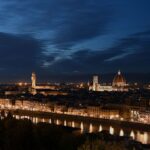 Florence at night from Piazzale Michelangelo, 5 June 2018, Architas.