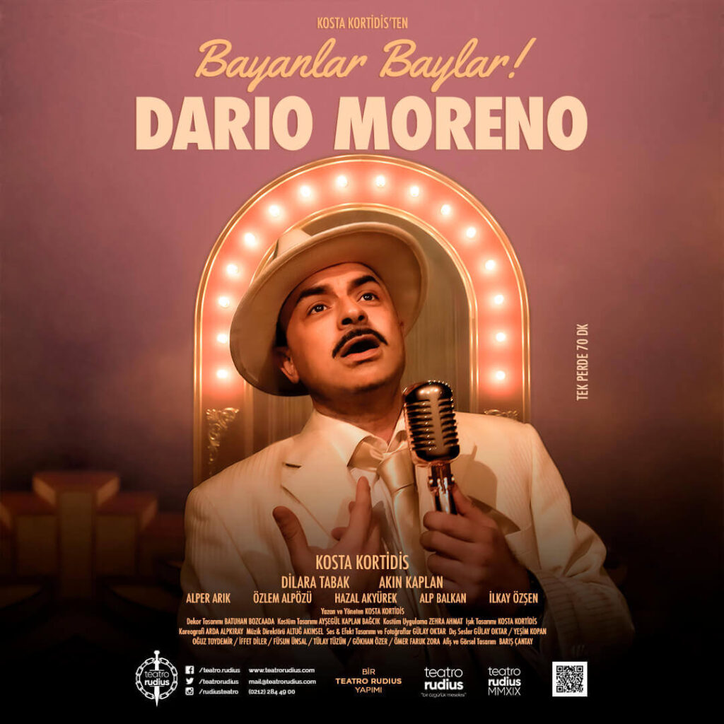 “Bayanlar Baylar Dario Moreno” Afiş