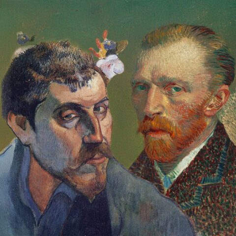 Gauguin, Van Gogh ( Dijital Kolaj: Hasan Nazif Yılmaz )