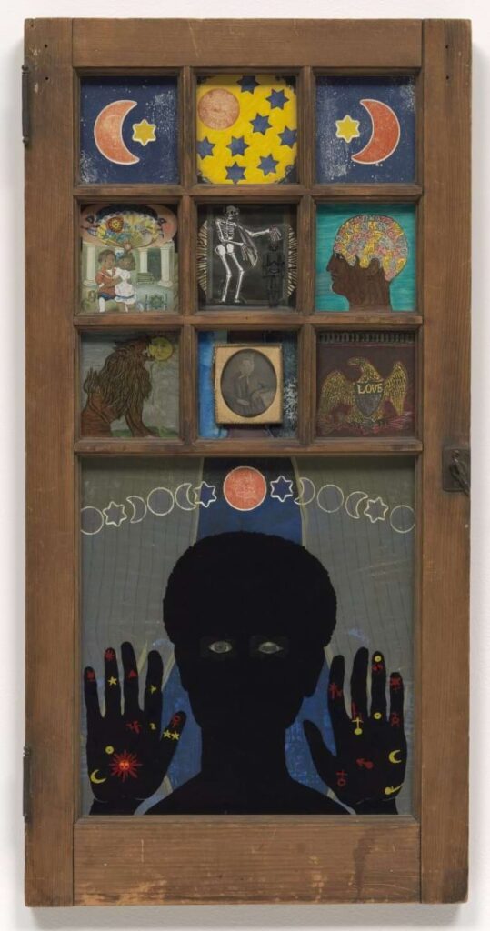 Betye Saar, Black Girls Window, 1969, Karma medya montajı