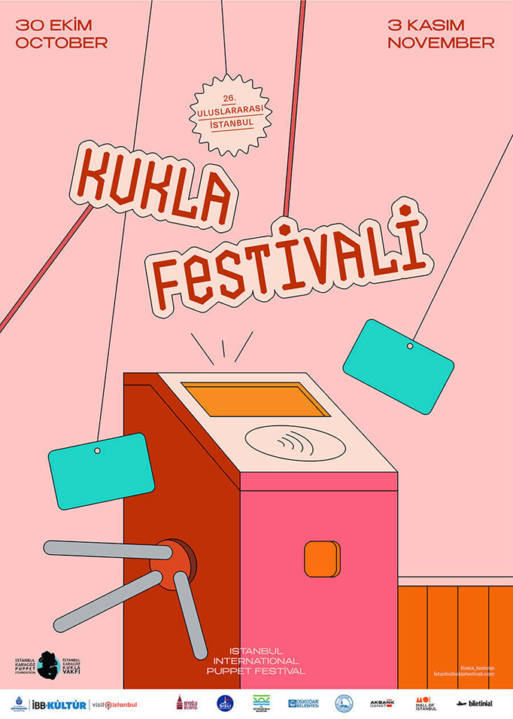 26. Uluslararası İstanbul Kukla Festivali Afiş