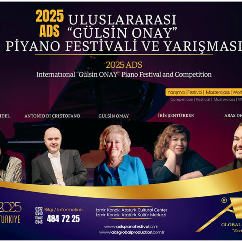 2025 ADS Uluslararası "Gülsin Onay" Piyano Festivali ve Yarışması