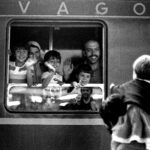 Haydarpaşa Tren Garı’nda vedalaşma, İstanbul, 1982Salt Araştırma, Ali Öz Arşivi