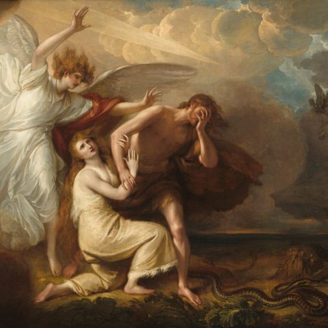 Benjamin West, Adem ve Havva'nın Cennetten Kovulması, 1791