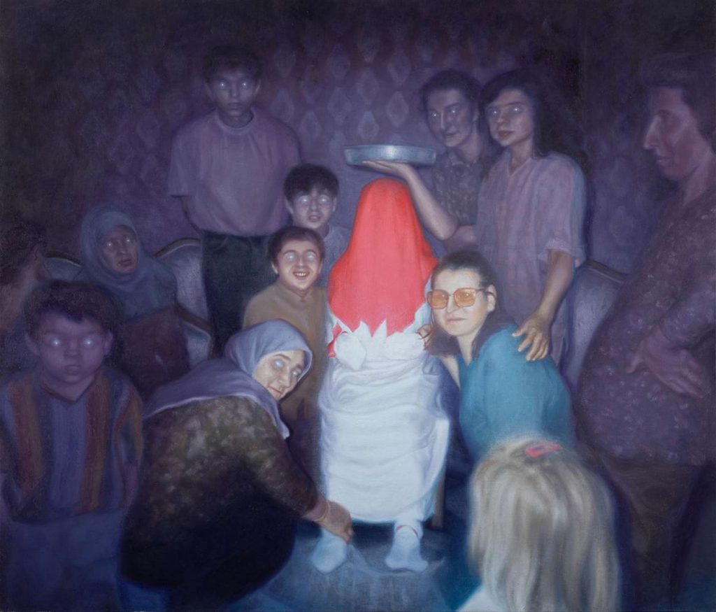 RİTÜEL, TÜYB, 130X140 CM, 2023. Ilgaz Gürün