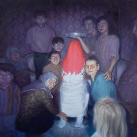 RİTÜEL, TÜYB, 130X140 CM, 2023. Ilgaz Gürün