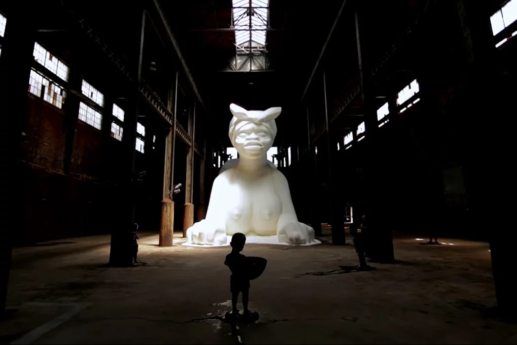 Kara Walker, A Subtlety, or the Marvelous Sugar Baby, 2014.