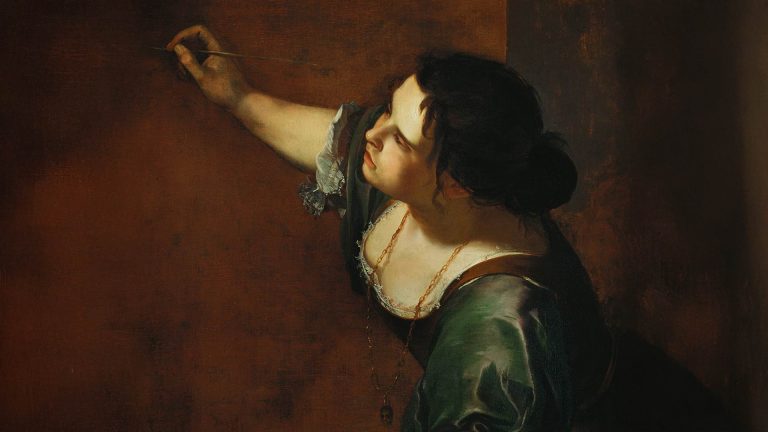 Artemisia Gentileschi, Resim Yapmanın Alegorisi Olarak Otoportre, 1638–9, Royal Collection