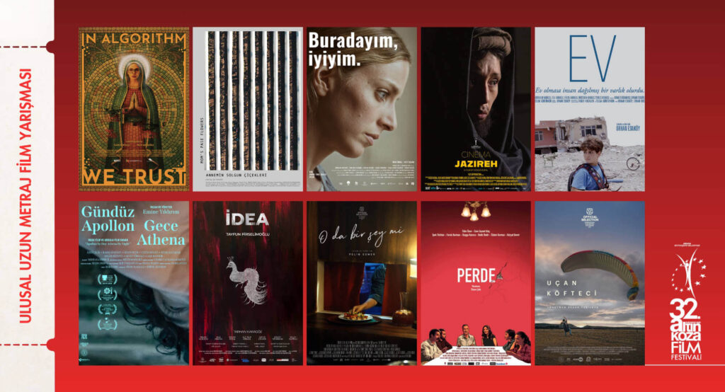 Adana Altın Koza Film Festivali Ulusal Uzun Metraj Film Yarışması Finalistleri