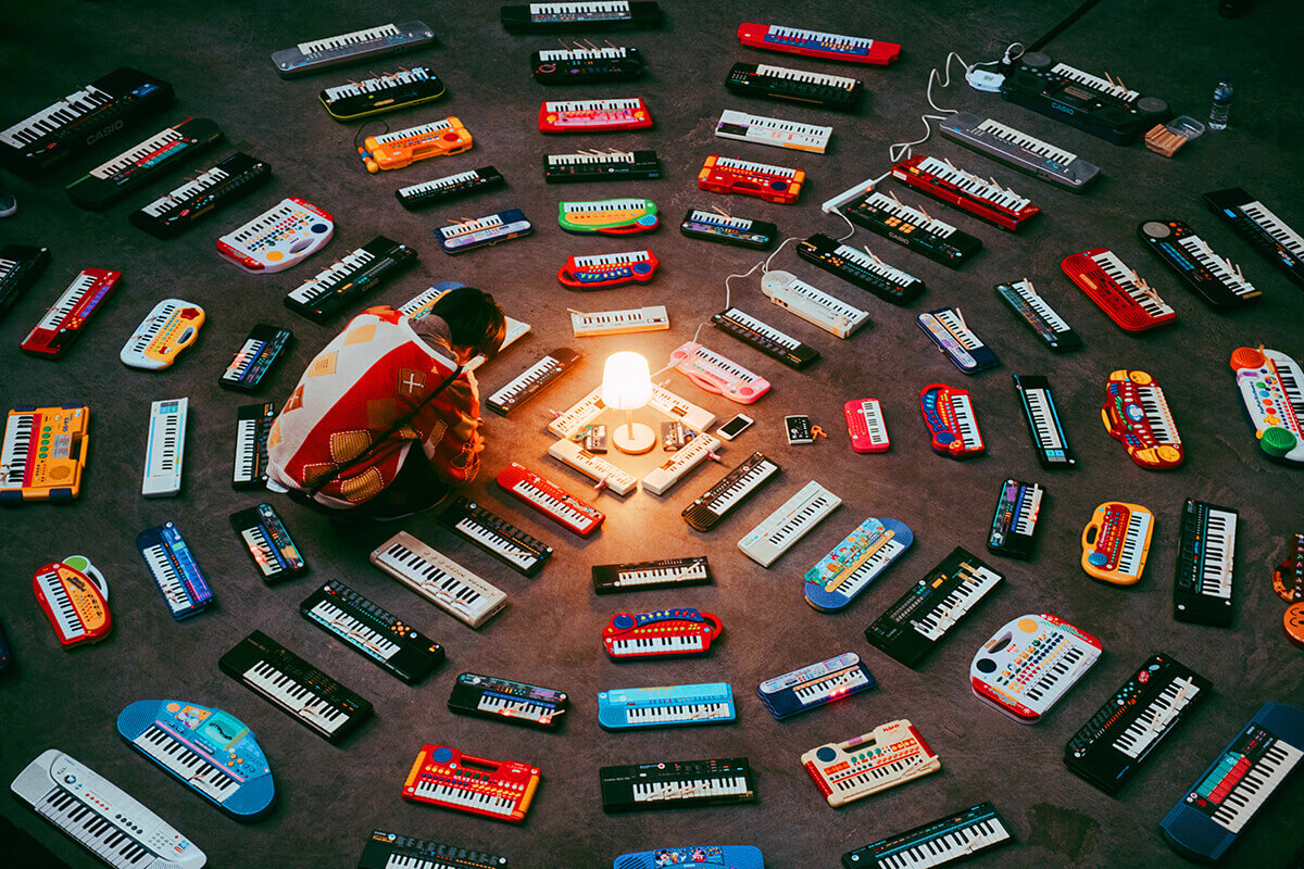 Sonica 100 Keyboards Credit: Neil Jarvie
