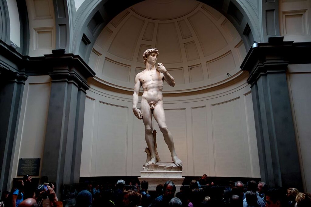 Michelangelo, David, 1501-1504, Floransa (Fotoğraf: Olivier Bruchez )