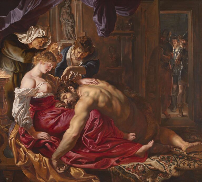 Peter Paul Rubens, Samson ve Delilah, 1609.