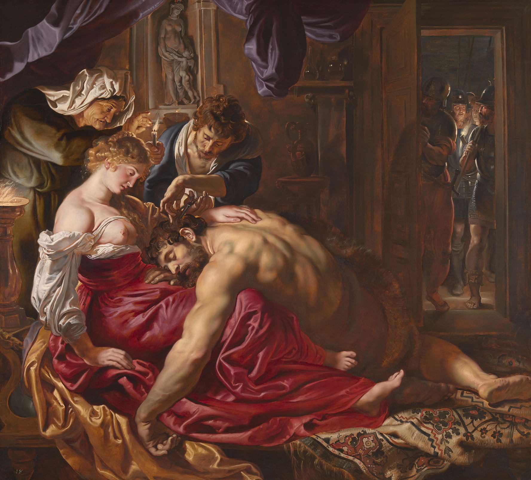 Peter Paul Rubens, Samson ve Delilah, 1609.